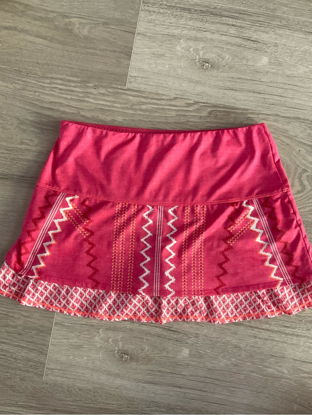 Lucky in love tennis skirt